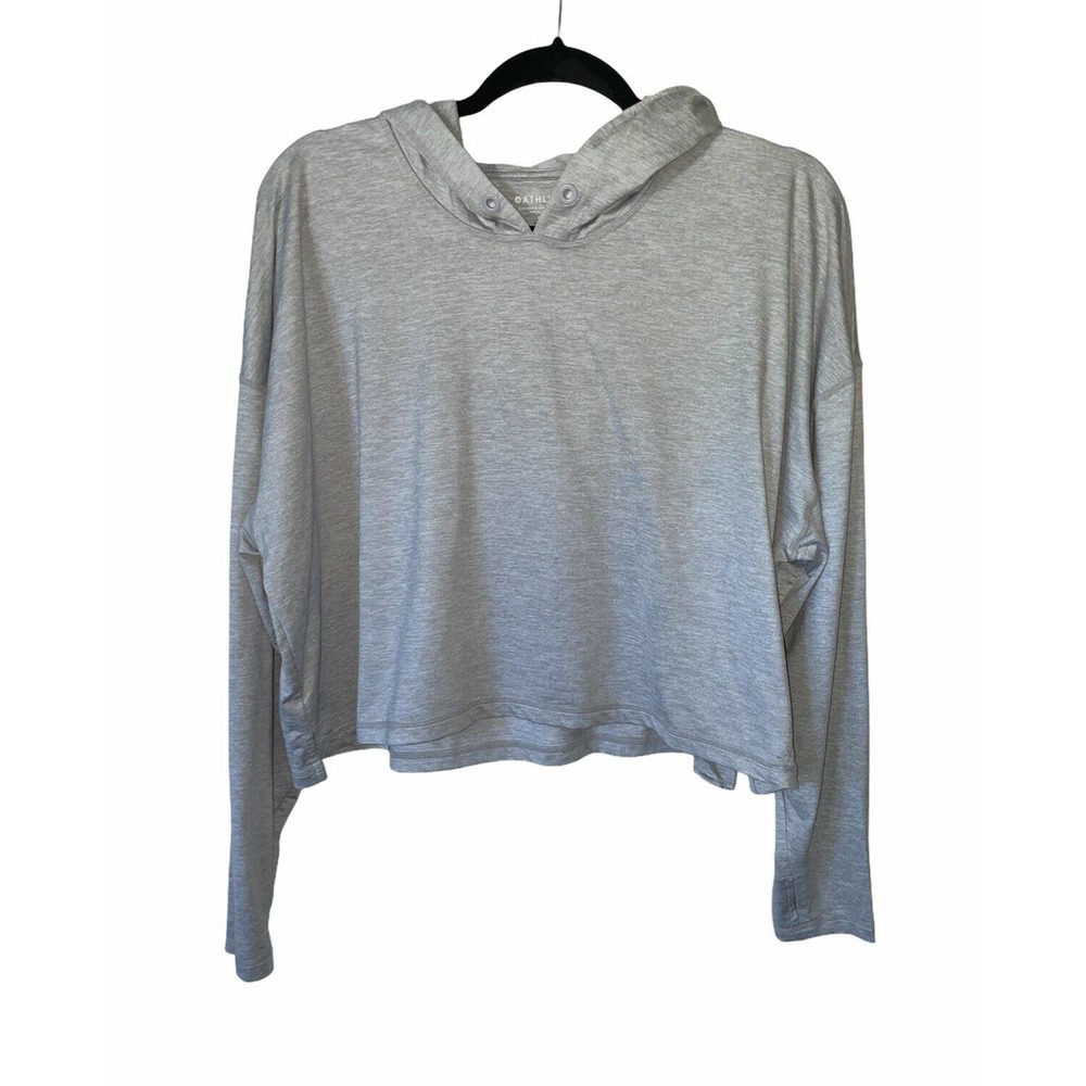 Athleta Cropped Uptempo Hoodie Medium